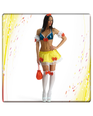 COSTUME BIANCANEVE TG.M IN BUSTA